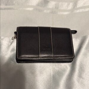 Coach Black Leather Wallet